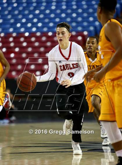 Thumbnail 3 in Stockton Christian vs. Aspire Langston Hughes Academy photogallery.