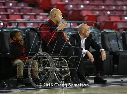 Thumbnail 3 in Stockton Christian vs. Aspire Langston Hughes Academy photogallery.