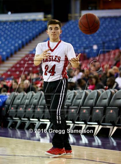 Thumbnail 2 in Stockton Christian vs. Aspire Langston Hughes Academy photogallery.