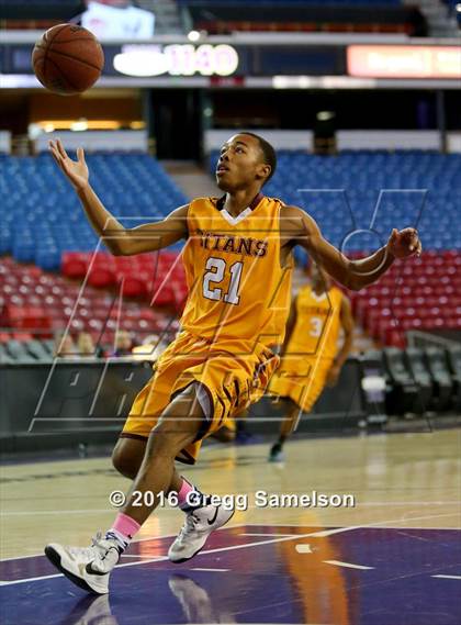 Thumbnail 2 in Stockton Christian vs. Aspire Langston Hughes Academy photogallery.