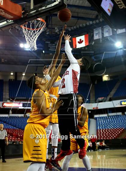 Thumbnail 2 in Stockton Christian vs. Aspire Langston Hughes Academy photogallery.