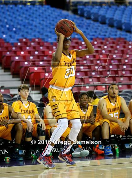 Thumbnail 1 in Stockton Christian vs. Aspire Langston Hughes Academy photogallery.