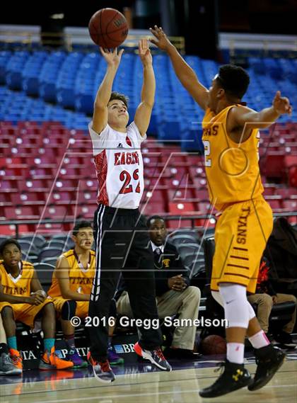 Thumbnail 2 in Stockton Christian vs. Aspire Langston Hughes Academy photogallery.