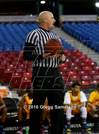 Thumbnail 3 in Stockton Christian vs. Aspire Langston Hughes Academy photogallery.