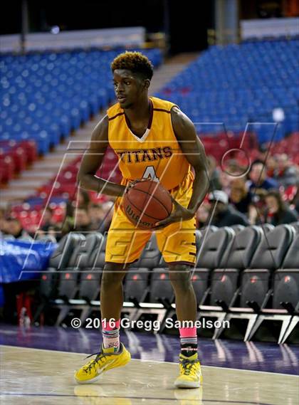 Thumbnail 2 in Stockton Christian vs. Aspire Langston Hughes Academy photogallery.