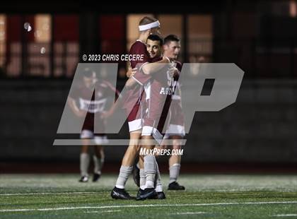 Thumbnail 2 in Mendon @ Aquinas Institute (NYSPHSAA 5A Quarterfinal) photogallery.