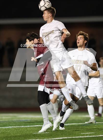 Thumbnail 3 in Mendon @ Aquinas Institute (NYSPHSAA 5A Quarterfinal) photogallery.