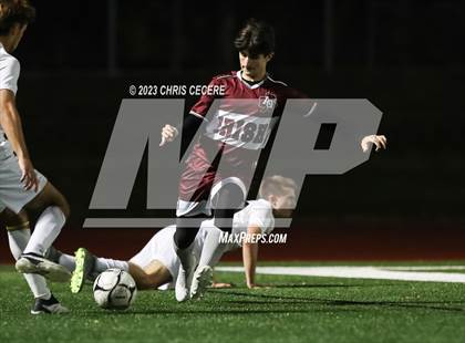 Thumbnail 3 in Mendon @ Aquinas Institute (NYSPHSAA 5A Quarterfinal) photogallery.