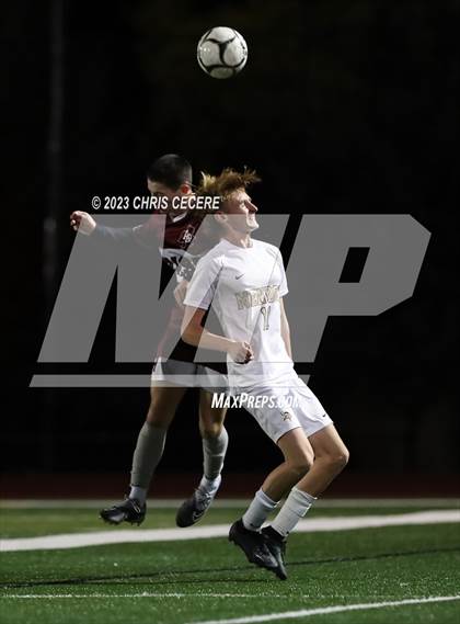 Thumbnail 3 in Mendon @ Aquinas Institute (NYSPHSAA 5A Quarterfinal) photogallery.
