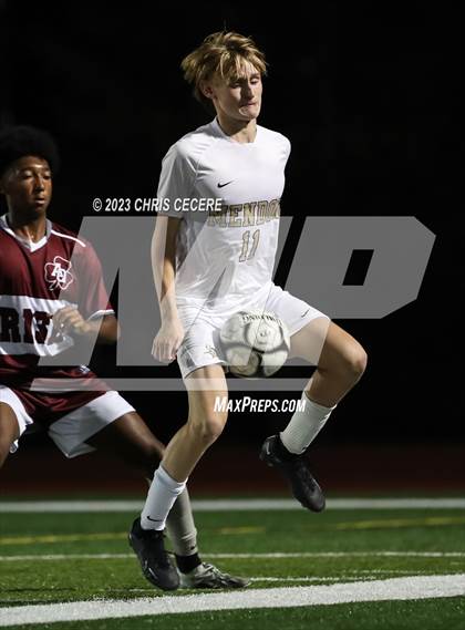 Thumbnail 1 in Mendon @ Aquinas Institute (NYSPHSAA 5A Quarterfinal) photogallery.