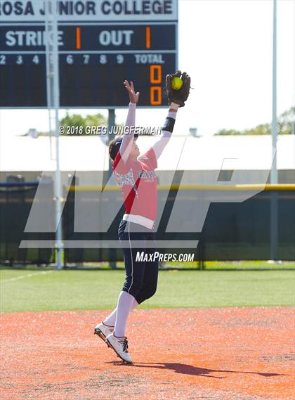Thumbnail 1 in Rancho Cotate vs. Montgomery (CIF NCS NBL Championship) photogallery.