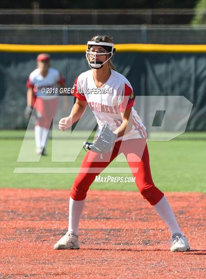 Thumbnail 3 in Rancho Cotate vs. Montgomery (CIF NCS NBL Championship) photogallery.
