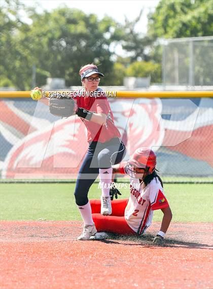 Thumbnail 3 in Rancho Cotate vs. Montgomery (CIF NCS NBL Championship) photogallery.