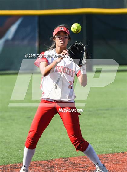 Thumbnail 1 in Rancho Cotate vs. Montgomery (CIF NCS NBL Championship) photogallery.