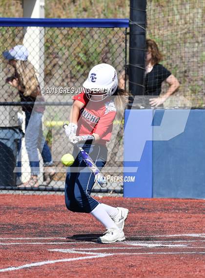 Thumbnail 3 in Rancho Cotate vs. Montgomery (CIF NCS NBL Championship) photogallery.