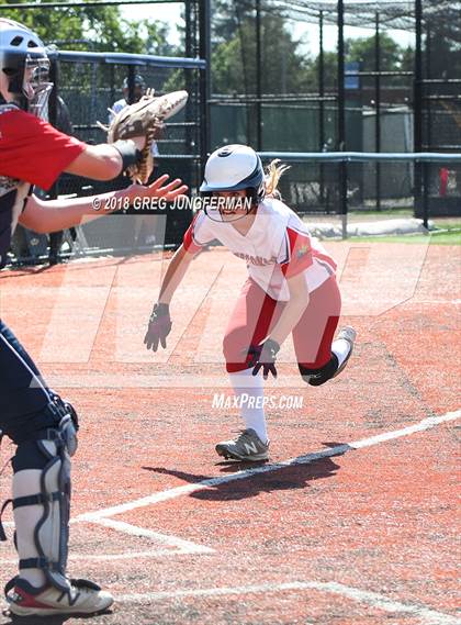 Thumbnail 3 in Rancho Cotate vs. Montgomery (CIF NCS NBL Championship) photogallery.