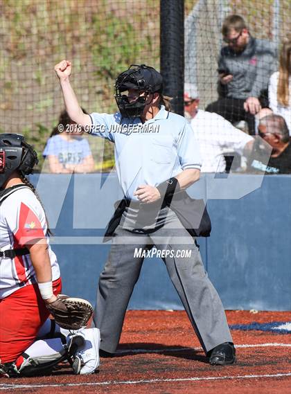 Thumbnail 1 in Rancho Cotate vs. Montgomery (CIF NCS NBL Championship) photogallery.
