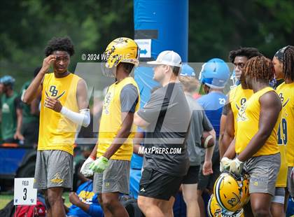 Thumbnail 3 in South Panola vs Olive Branch (U of Memphis 7v7) photogallery.