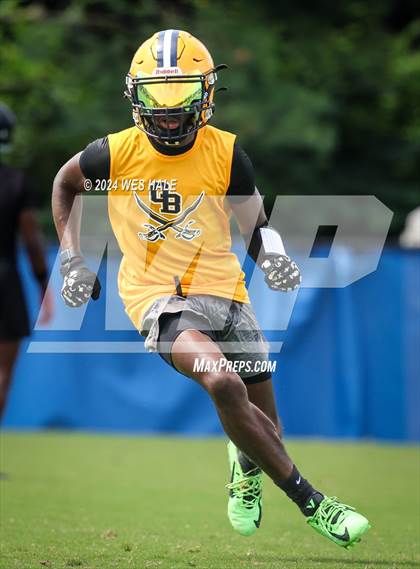 Thumbnail 2 in South Panola vs Olive Branch (U of Memphis 7v7) photogallery.