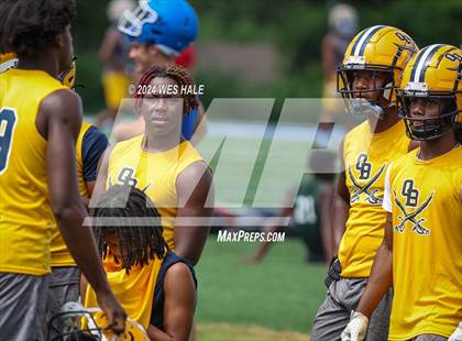 Thumbnail 3 in South Panola vs Olive Branch (U of Memphis 7v7) photogallery.