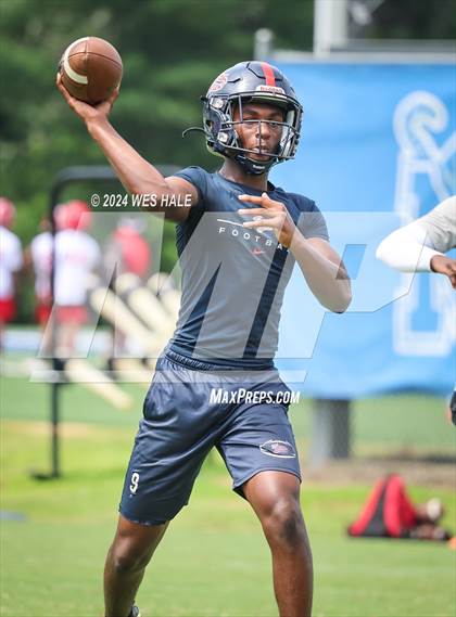 Thumbnail 2 in South Panola vs Olive Branch (U of Memphis 7v7) photogallery.