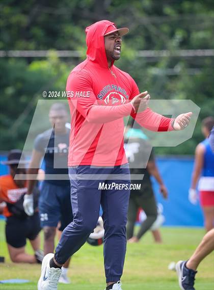 Thumbnail 2 in South Panola vs Olive Branch (U of Memphis 7v7) photogallery.