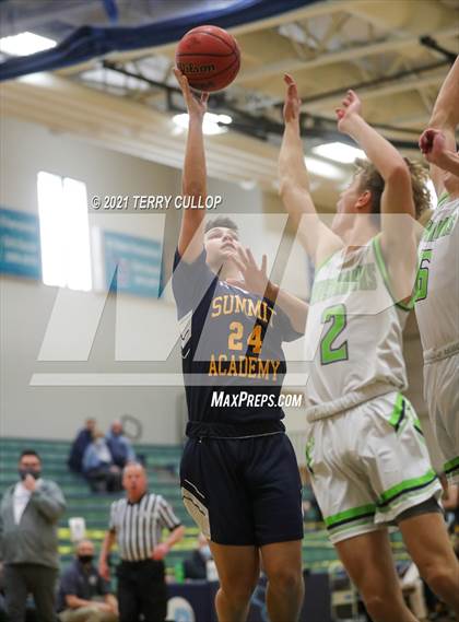 Thumbnail 1 in Summit Academy vs. Ridgeline (Eagle Holiday Shootout) photogallery.