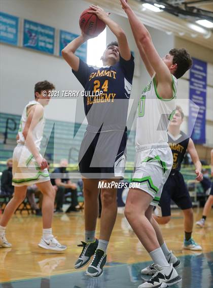 Thumbnail 2 in Summit Academy vs. Ridgeline (Eagle Holiday Shootout) photogallery.