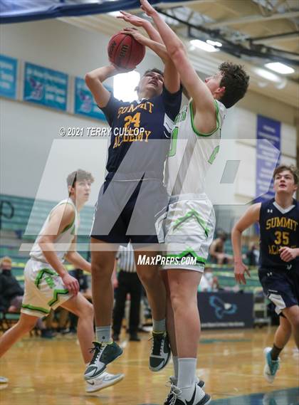 Thumbnail 1 in Summit Academy vs. Ridgeline (Eagle Holiday Shootout) photogallery.