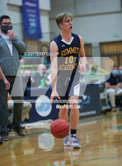 Thumbnail 1 in Summit Academy vs. Ridgeline (Eagle Holiday Shootout) photogallery.