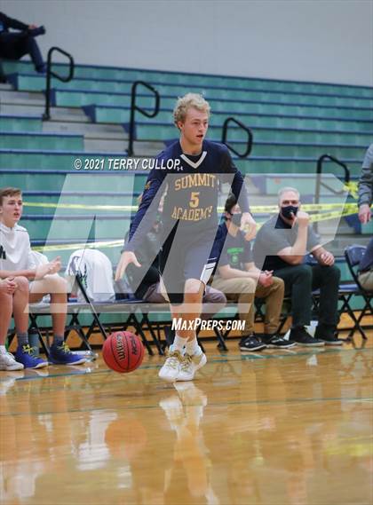 Thumbnail 1 in Summit Academy vs. Ridgeline (Eagle Holiday Shootout) photogallery.