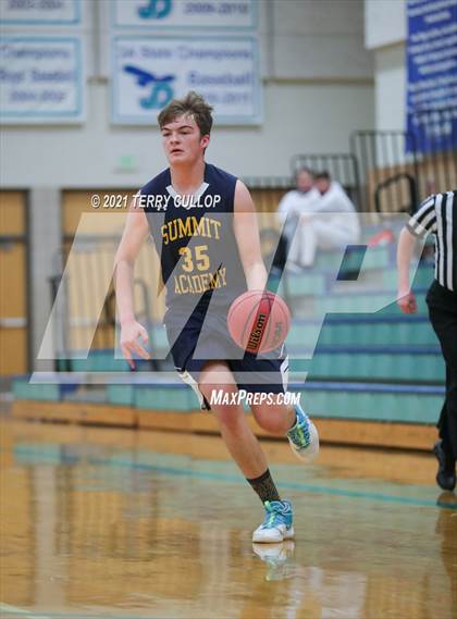 Thumbnail 1 in Summit Academy vs. Ridgeline (Eagle Holiday Shootout) photogallery.