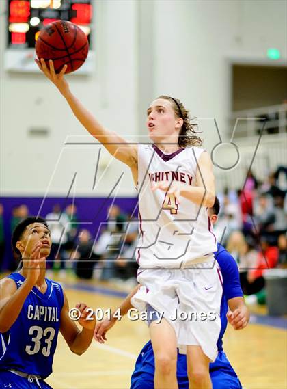 Thumbnail 1 in Whitney vs. Capital Christian (St. Hope Elite Classic) photogallery.