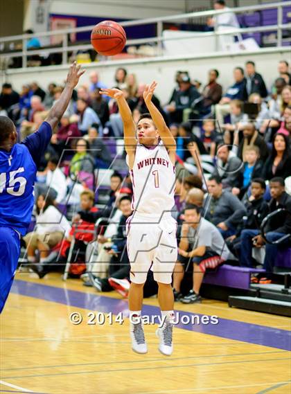 Thumbnail 2 in Whitney vs. Capital Christian (St. Hope Elite Classic) photogallery.
