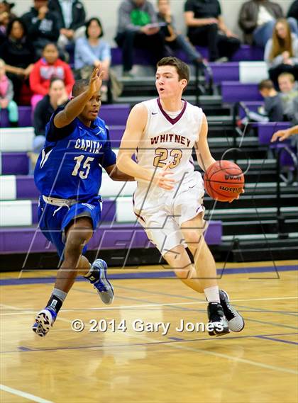 Thumbnail 2 in Whitney vs. Capital Christian (St. Hope Elite Classic) photogallery.