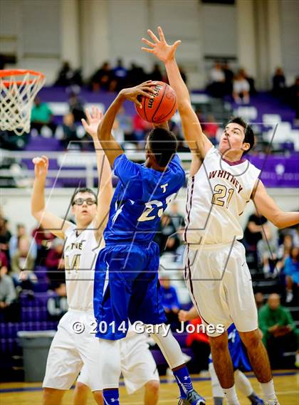 Thumbnail 1 in Whitney vs. Capital Christian (St. Hope Elite Classic) photogallery.