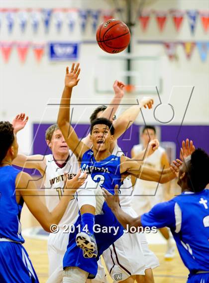 Thumbnail 1 in Whitney vs. Capital Christian (St. Hope Elite Classic) photogallery.