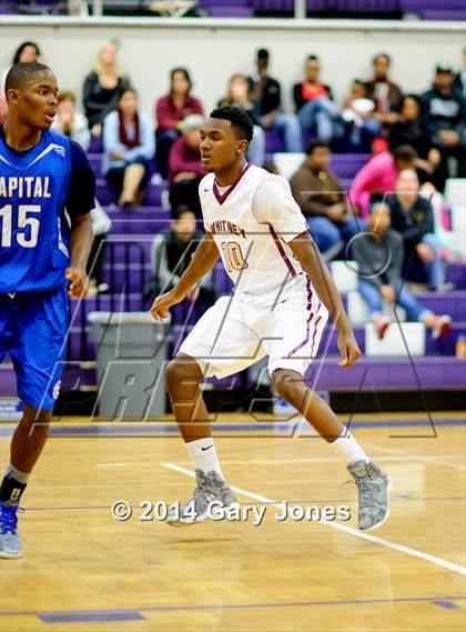 Thumbnail 1 in Whitney vs. Capital Christian (St. Hope Elite Classic) photogallery.