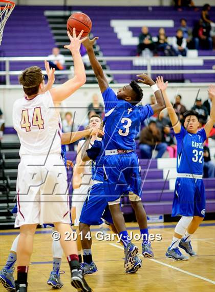 Thumbnail 1 in Whitney vs. Capital Christian (St. Hope Elite Classic) photogallery.