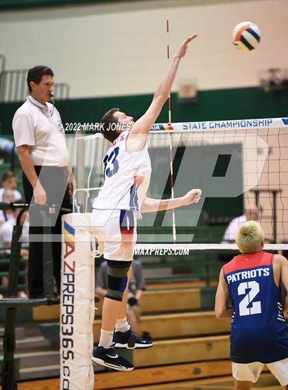 Thumbnail 3 in American Leadership Academy - Queen Creek vs. American Leadership Academy - Gilbert North (AIA 4A Final) photogallery.