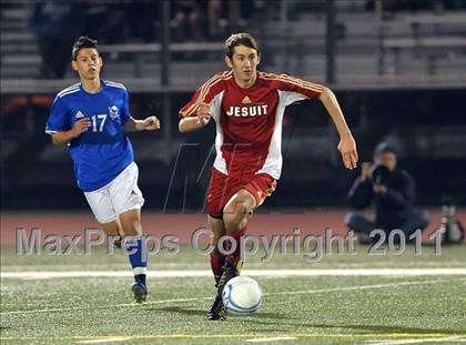 Thumbnail 3 in Davis vs. Jesuit (CIF SJS D1 Final) photogallery.
