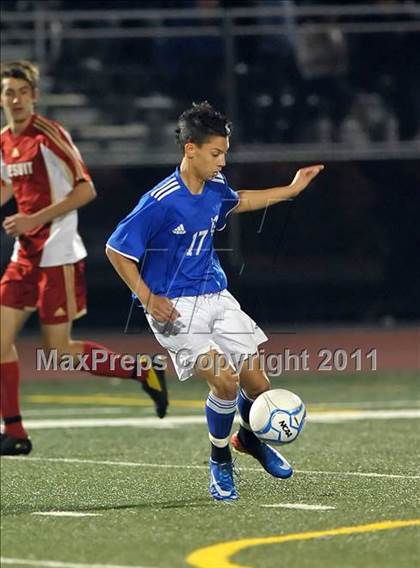 Thumbnail 1 in Davis vs. Jesuit (CIF SJS D1 Final) photogallery.