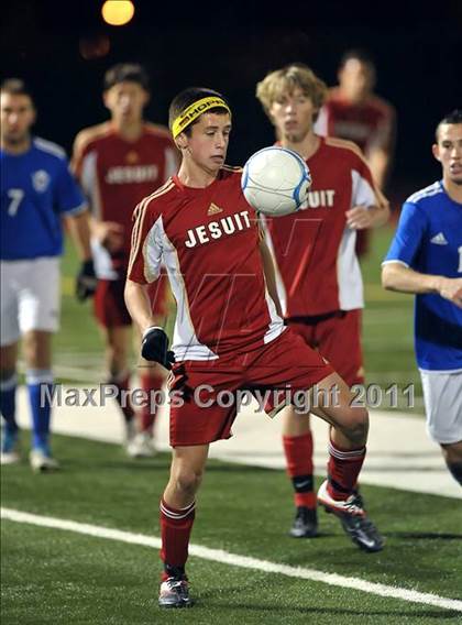 Thumbnail 2 in Davis vs. Jesuit (CIF SJS D1 Final) photogallery.