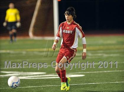 Thumbnail 2 in Davis vs. Jesuit (CIF SJS D1 Final) photogallery.