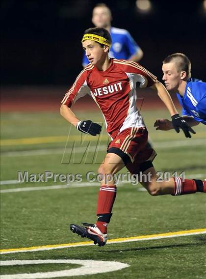 Thumbnail 1 in Davis vs. Jesuit (CIF SJS D1 Final) photogallery.