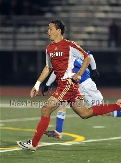 Thumbnail 2 in Davis vs. Jesuit (CIF SJS D1 Final) photogallery.