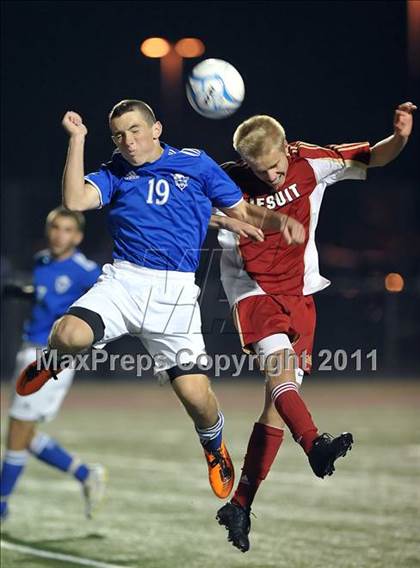 Thumbnail 1 in Davis vs. Jesuit (CIF SJS D1 Final) photogallery.