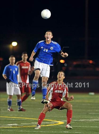 Thumbnail 2 in Davis vs. Jesuit (CIF SJS D1 Final) photogallery.