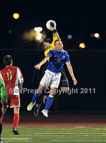 Thumbnail 3 in Davis vs. Jesuit (CIF SJS D1 Final) photogallery.