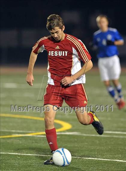 Thumbnail 2 in Davis vs. Jesuit (CIF SJS D1 Final) photogallery.